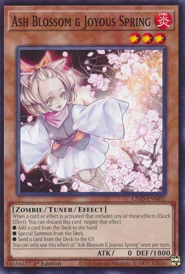 Ash Blossom and Joyous Spring Legendary Modern Decks 2026 Yu-Gi-Oh! card