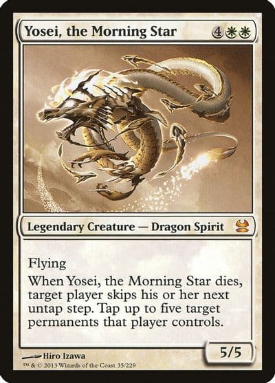 Yosei the Morning Star Modern Masters Magic card