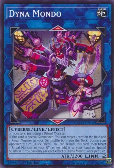 Dyna Mondo Legendary Modern Decks 2026 Yu-Gi-Oh! card