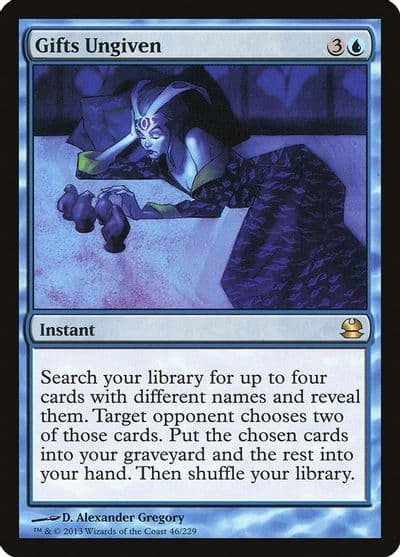 Gifts Ungiven Modern Masters Magic card