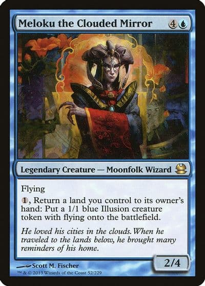 Meloku the Clouded Mirror Modern Masters Magic card