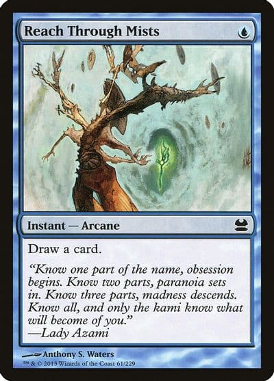 Reach Through Mists Modern Masters Magic card