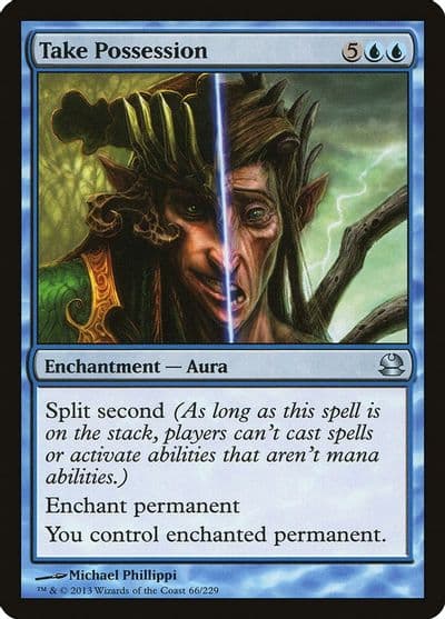 Take Possession Modern Masters Magic card