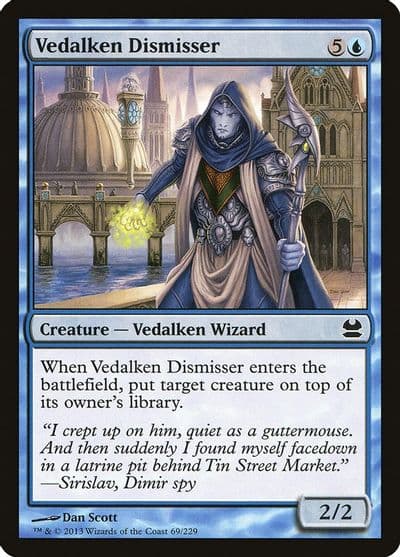 Vedalken Dismisser Modern Masters Magic card