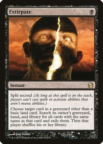 Extirpate Modern Masters Magic card