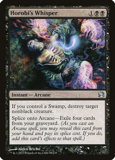 Horobis Whisper Modern Masters Magic card
