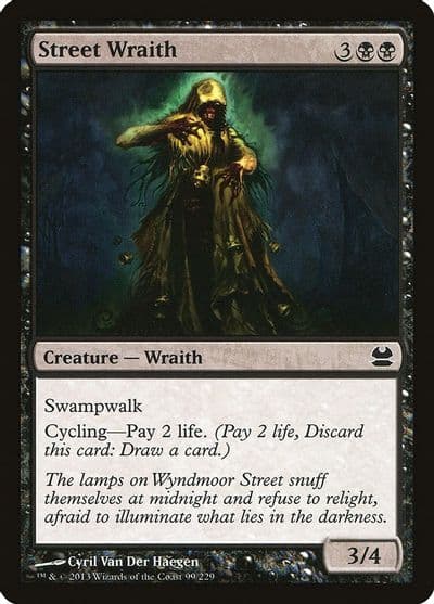 Street Wraith Modern Masters Magic card