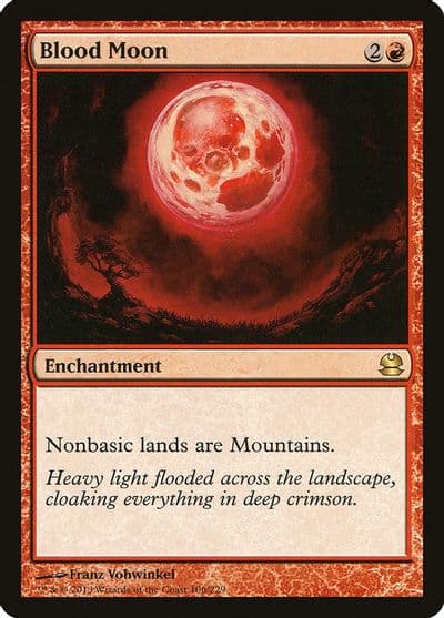 Blood Moon Modern Masters Magic card
