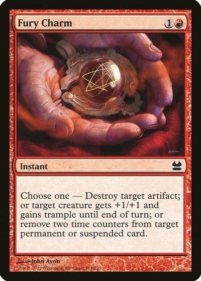 Fury Charm Modern Masters Magic card