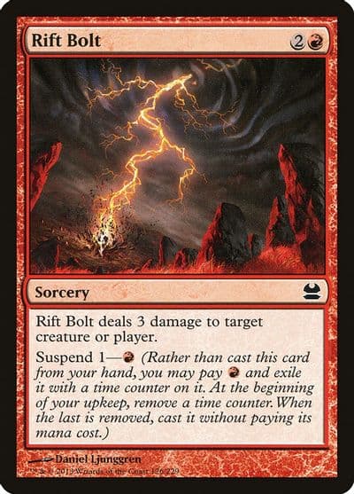 Rift Bolt Modern Masters Magic card