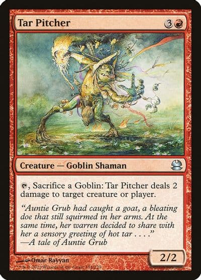 Tar Pitcher Modern Masters Magic card
