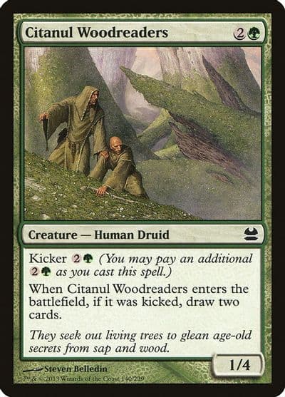 Citanul Woodreaders Modern Masters Magic card