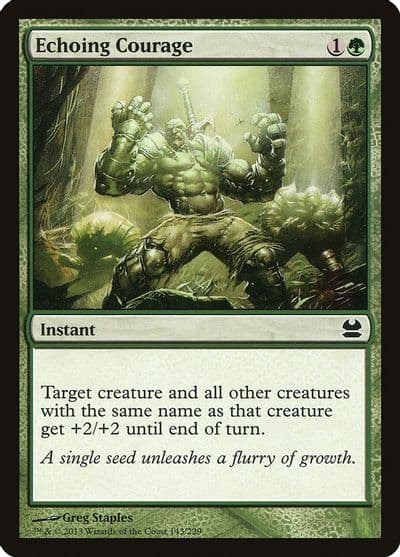 Echoing Courage Modern Masters Magic card