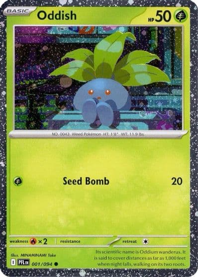 Oddish (Cosmos Holo) Miscellaneous Cards & Products Pokemon card