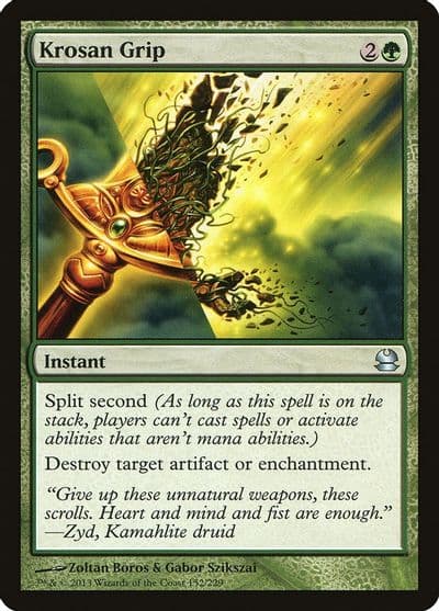 Krosan Grip Modern Masters Magic card