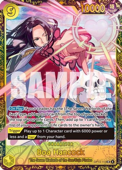 Boa Hancock CS 26 27 Regionals Season 1 One Piece Promotion Cards One Piece card