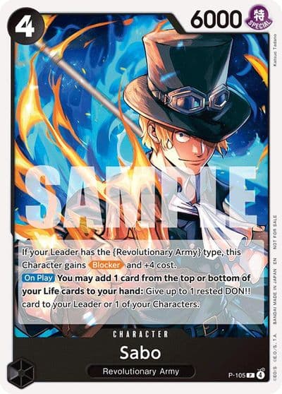 Sabo Tournament Pack 2026 Vol 2 One Piece Promotion Cards One Piece card
