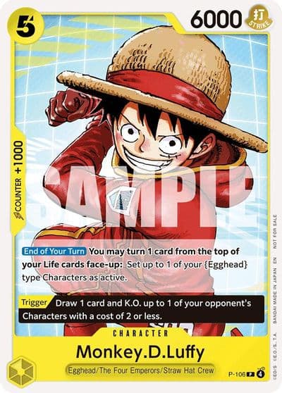 MonkeyDLuffy Tournament Pack 2026 Vol 2 One Piece Promotion Cards One Piece card