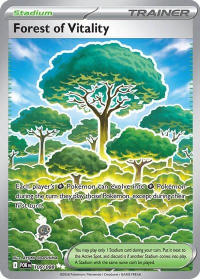 Forest of Vitality ME03: Perfect Order Pokemon card