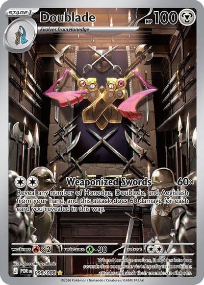 Doublade ME03: Perfect Order Pokemon card