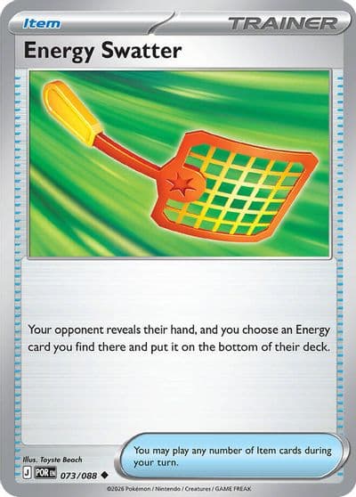 Energy Swatter ME03: Perfect Order Pokemon card