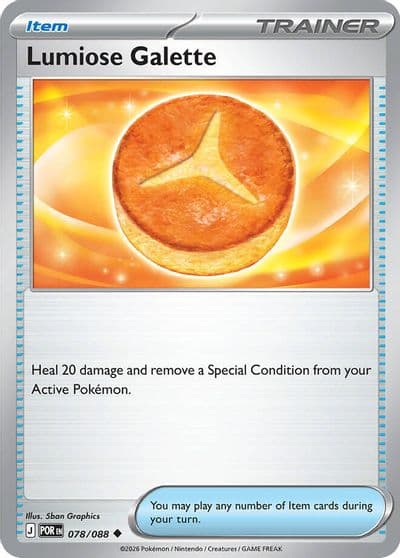 Lumiose Galette ME03: Perfect Order Pokemon card