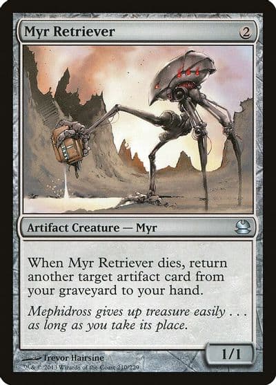 Myr Retriever Modern Masters Magic card