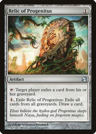 Relic of Progenitus Modern Masters Magic card