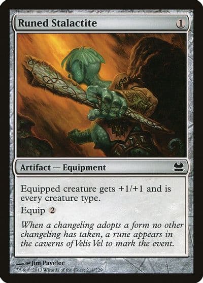 Runed Stalactite Modern Masters Magic card
