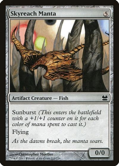 Skyreach Manta Modern Masters Magic card