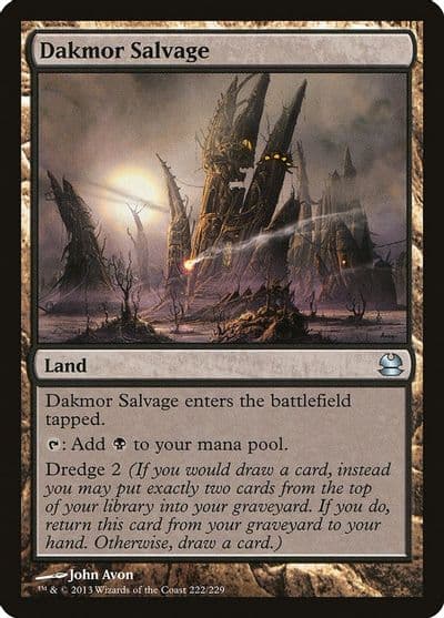 Dakmor Salvage Modern Masters Magic card