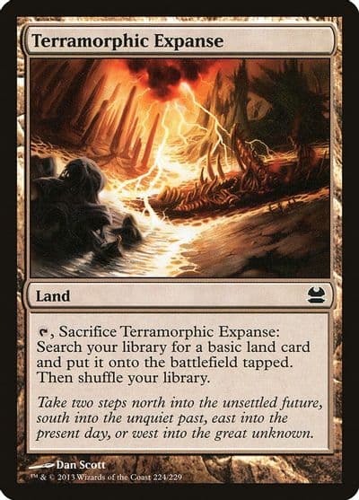 Terramorphic Expanse Modern Masters Magic card