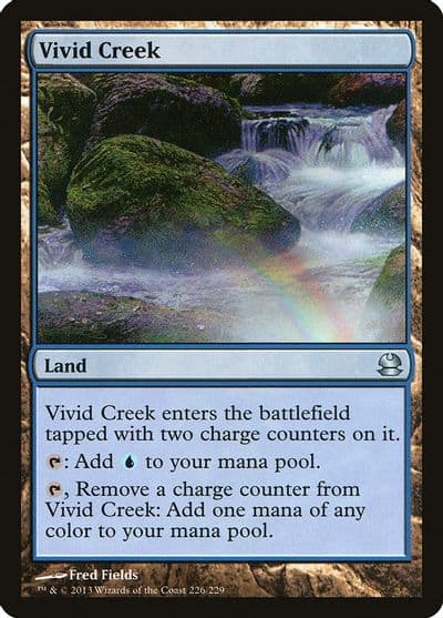 Vivid Creek Modern Masters Magic card