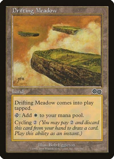 Drifting Meadow Urza's Saga Magic card