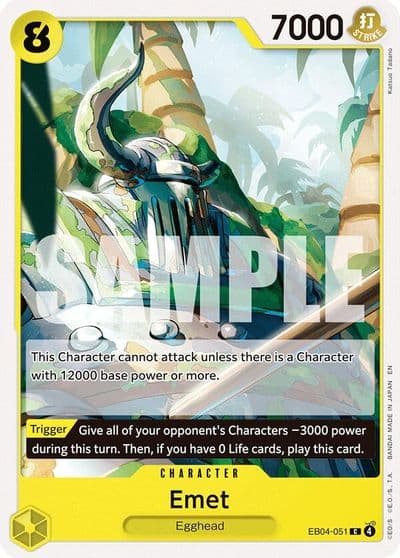 Emet Adventure on Kami's Island One Piece card