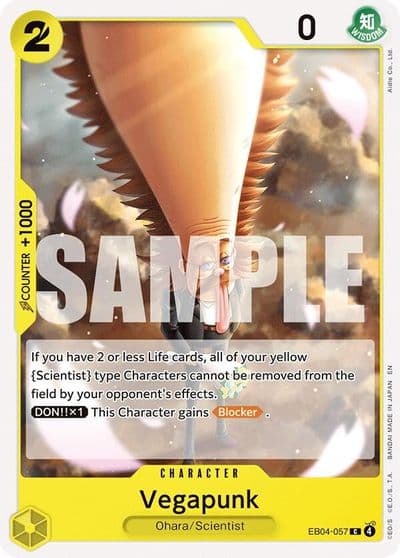 Vegapunk Adventure on Kami's Island One Piece card