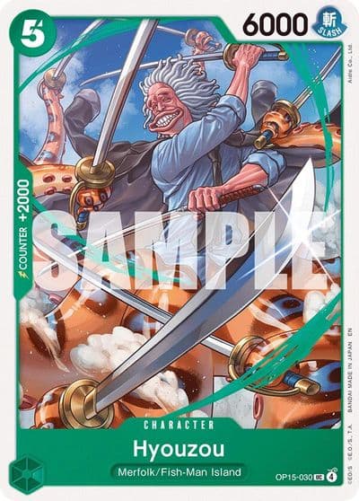 Hyouzou Adventure on Kami's Island One Piece card