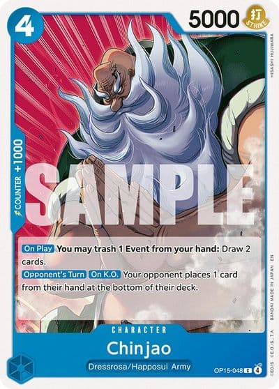 Chinjao Adventure on Kami's Island One Piece card