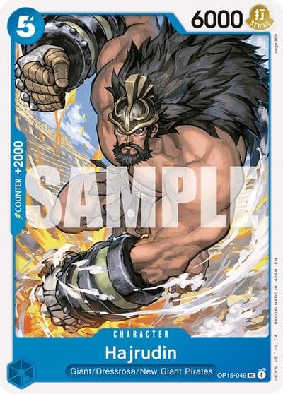 Hajrudin Adventure on Kami's Island One Piece card