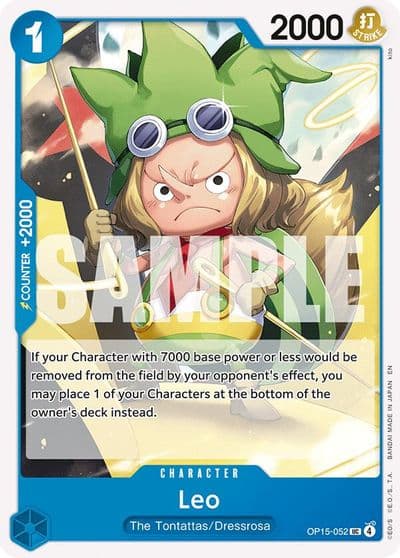 Leo Adventure on Kami's Island One Piece card