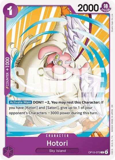 Hotori Adventure on Kami's Island One Piece card