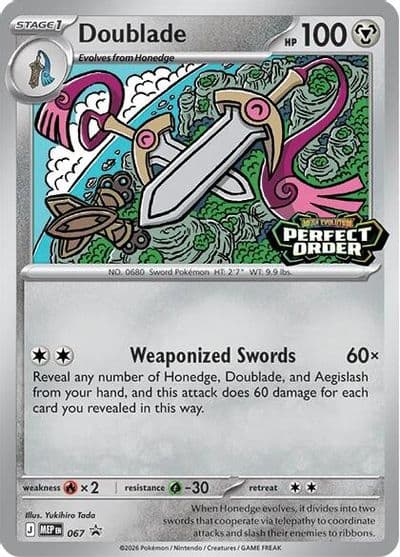 Doublade - 067 ME: Mega Evolution Promo Pokemon card