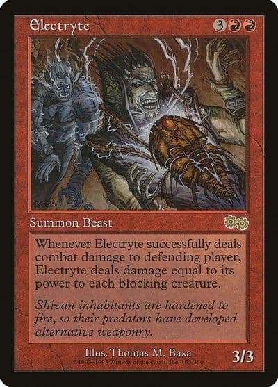 Electryte Urza's Saga Magic card