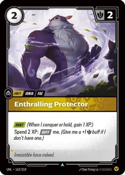 Enthralling Protector Unleashed Riftbound card