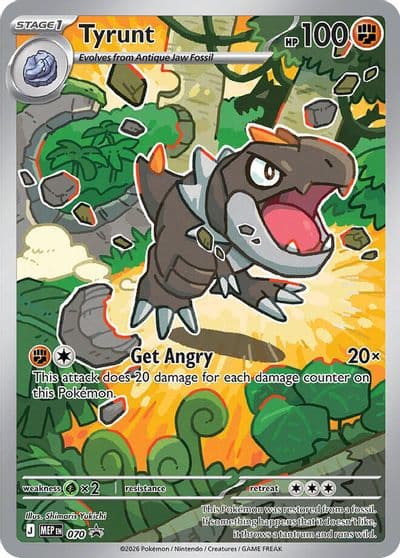 Tyrunt - 070 ME: Mega Evolution Promo Pokemon card