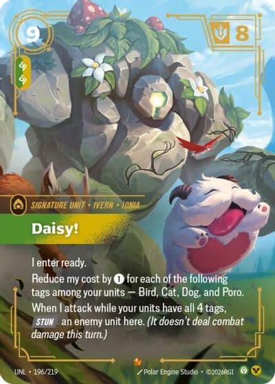 Daisy Unleashed Riftbound card