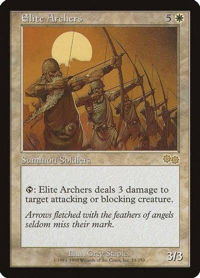 Elite Archers Urza's Saga Magic card