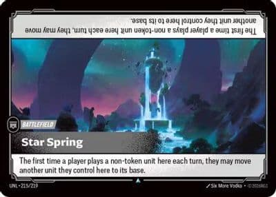 Star Spring Unleashed Riftbound card