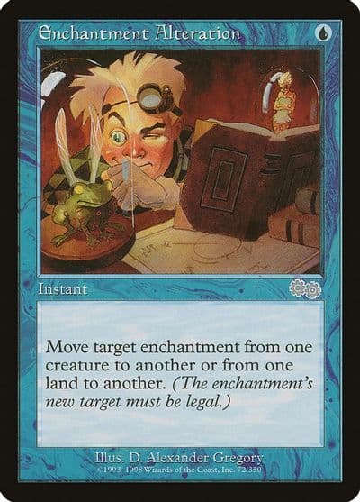 Enchantment Alteration Urza's Saga Magic card