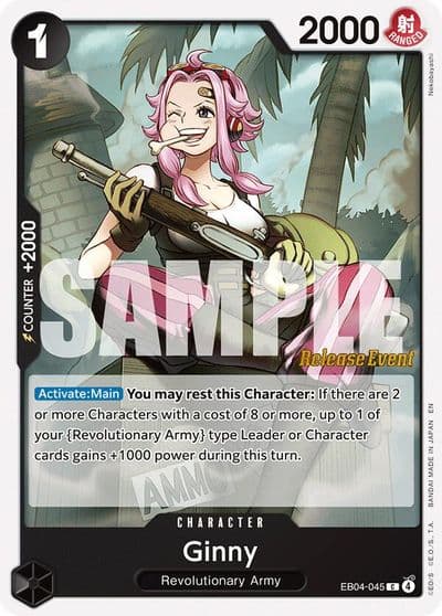 Ginny Adventure on Kami's Island Release Event Cards One Piece card